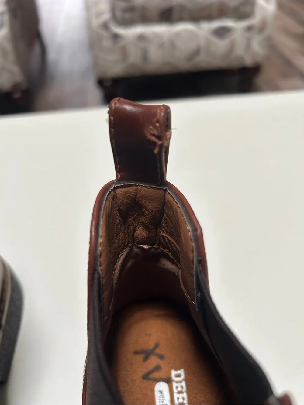 Deer Stags Men's Chukka Boots in Chestnut Brown